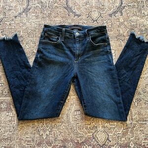 Joe’s Jeans Dark Wash High Rise Skinny Ankle Women’s Size 25 Waist Phillis